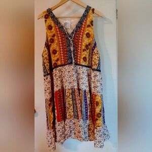 Maurices Bohemian Sleeveless‎ Dress NWT Sz. 1X